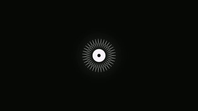 Circle Bursts Animation A set of animated circle bursts created in After Effects, available as GIFs for easy integration.