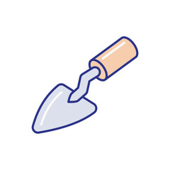 Trowel Icon vector stock illustration