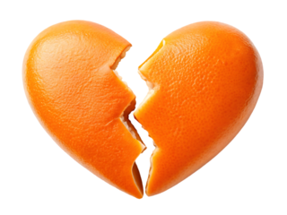 Broken Heart, Orange, Sadness