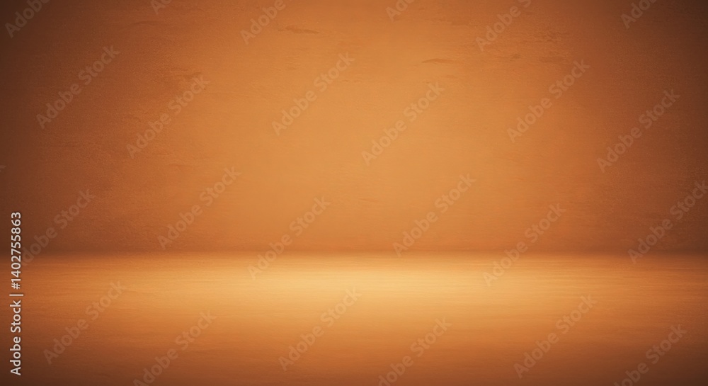 Poster a large empty room with a tan wall