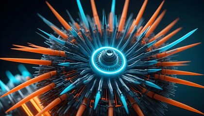 Abstract Technological Orb