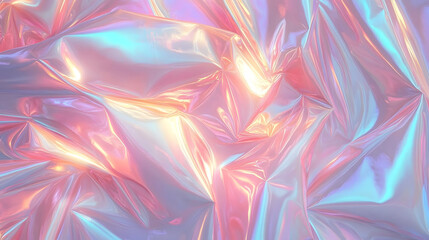 Fototapeta premium Dreamy light abstract background with iridescent pastel tones for modern design