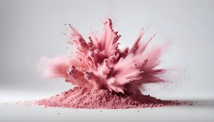 Pink Powder Explosion