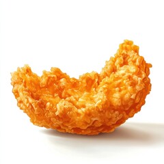 A golden crispy fried chicken tenders with a crunchy, golden batter, tender meat inside