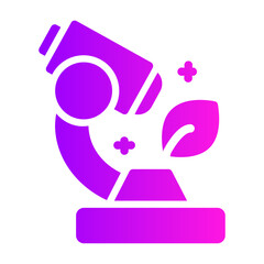 microscope Gradient icon
