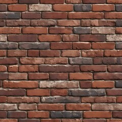 Obraz premium Multicolored Brick Wall Texture