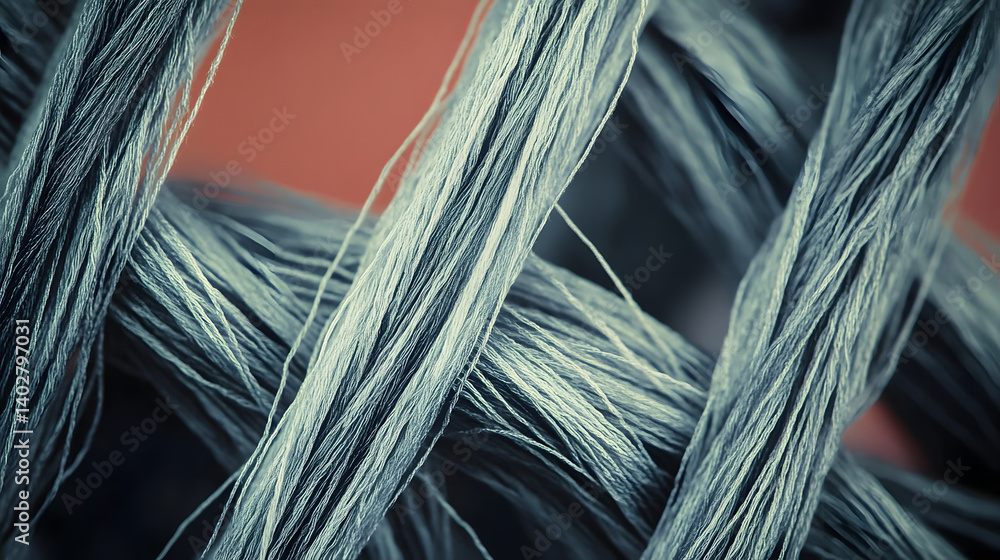 Poster textured yarn and string abstract background for creative design