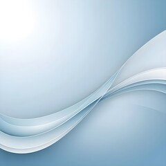 Abstract Blue Wave Background