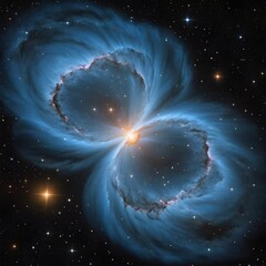 Celestial Butterfly Nebula
