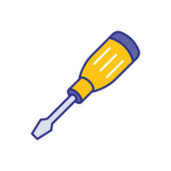 Screwdriver Icon vector stock illustration