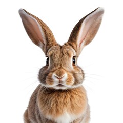 Obraz premium Cute Brown Rabbit Close-Up