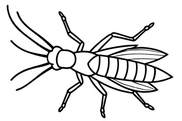 Discover a high-quality Insect Vector illustration, perfect for adding a natural, detailed touch to your designs. This vector graphic features a variety of insects, ideal for nature-themed projects, e