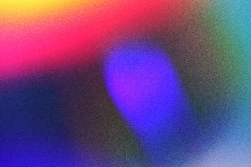 4K Beautiful color gradient background with noise. Abstract pastel holographic blurred grainy...