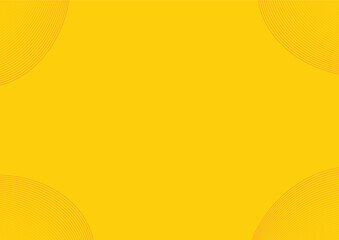 "Bright Yellow Abstract Template for Banner or Poste