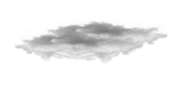 smoke clouds thin and long clouds, clouds with transparent background.