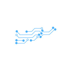 circuit technology icon