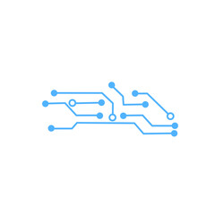 circuit technology icon