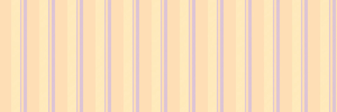 Doyalty fabric pattern stripe, flow vector background seamless. Cotel lines textile texture vertical in peach puff and light colors.