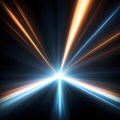 Obraz premium Abstract Light Burst, Speed and Energy