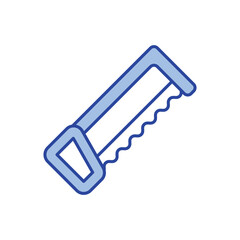 Hand Saw Icon vector stock illustration