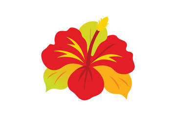 red and yellow flower
