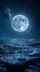 Breathtaking View Of Earth From The Moon high resolution HD wallpaper