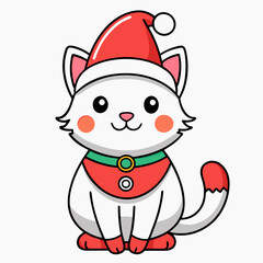 santa claus with christmas tree