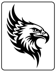 Eagle's head vector Art
