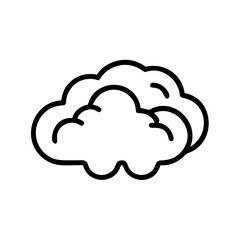 Fototapeta premium Cloud icon