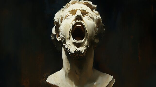 Sculpted Yell, Dark Museum
