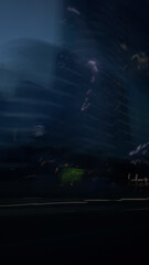 Obraz premium Nighttime Sky with Motion Blur
