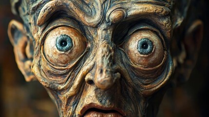 What is the most unusual face you've ever seen?