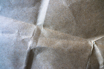 High Resolution Wrinkled Brown Paper Texture