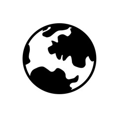 vector illustration of a globe