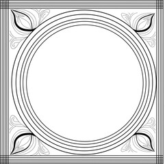 A circular corner frame adds a soft, rounded touch to any design. Ideal for photos, UI elements, or decorative layouts, it blends elegance and modern style with smooth, curved edges.