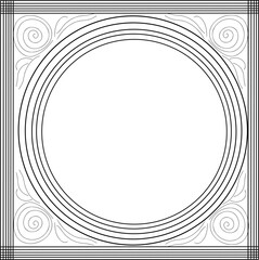 A circular corner frame adds a soft, rounded touch to any design. Ideal for photos, UI elements, or decorative layouts, it blends elegance and modern style with smooth, curved edges.