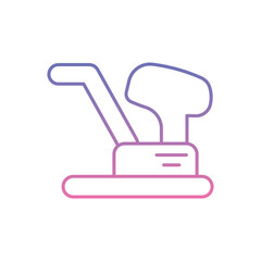 Belt Sander Icon vector stock illustration