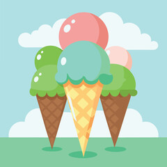 ice cream cone