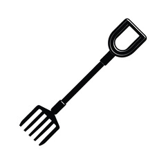 Isolated Harrow Agricultural Tool Vector