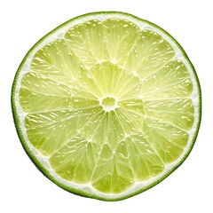 Lime Slice, Cross Section, Close-up