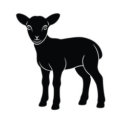 Isolated Lamb Sheep Animal Vector