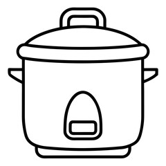 cooking pot vector illustration