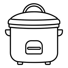 cooking pot vector illustration