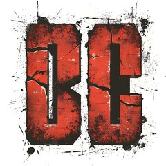 Rusty Initial Graphic