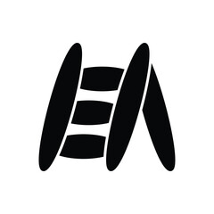 Ladder Icon vector stock illustration