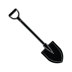 Isolated Shovel Clipart