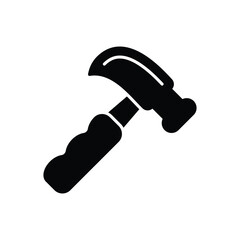 Hammer Icon vector stock illustration