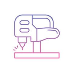 Jigsaw Icon vector stock illustration