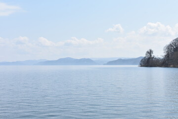 Fototapeta premium 猪苗代湖