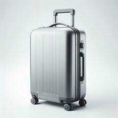 Isolated luggage side shot for mockups and ad creatives.  